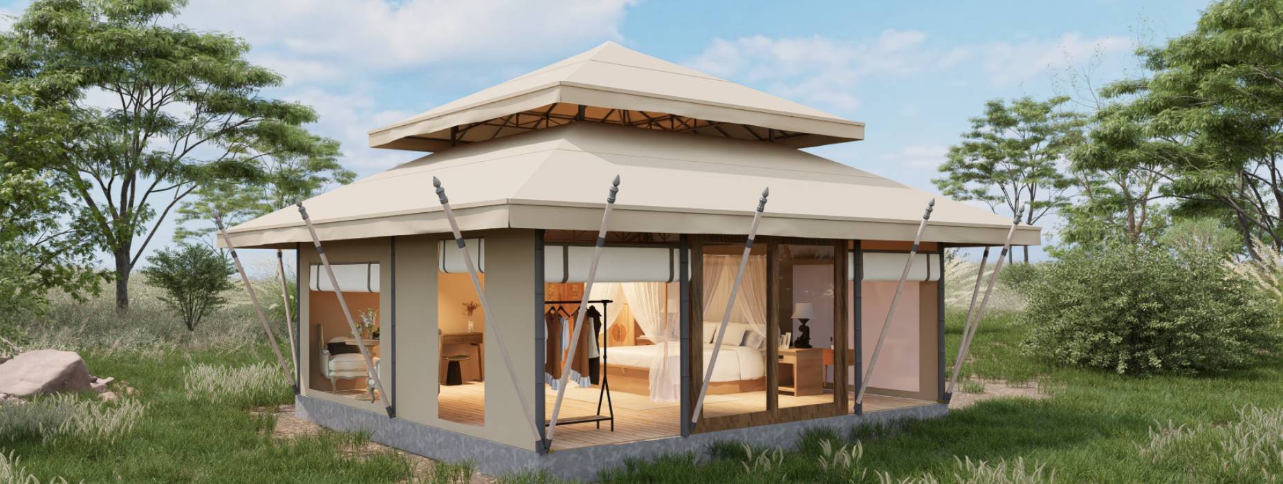 道里区户外野奢帐篷